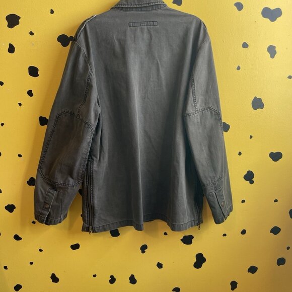 Express Military Utility Jacket XL – Camo Green Gorpcore - Picture 7 of 12